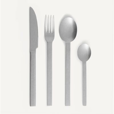 AM.PM Ménagère 16 pièces en inox brossé, Aisi AM.PM Ménagère 16 pièces en inox brossé, Aisi