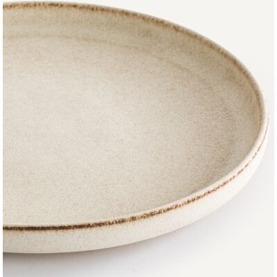 AM.PM Lot de 4 assiettes à dessert en grès, Gandra AM.PM Lot de 4 assiettes à dessert en grès, Gandra