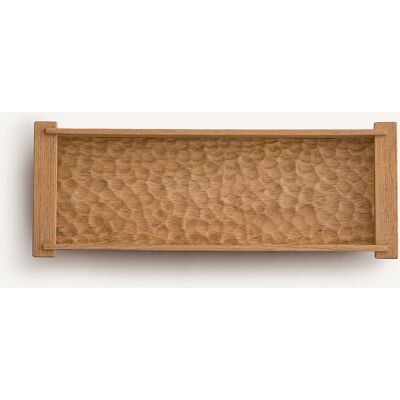 AM.PM Plateau rectangulaire en chêne massif gougé, profondeur 18 cm, AZAEL AM.PM Plateau rectangulaire en chêne massif gougé, profondeur 18 cm, AZAEL