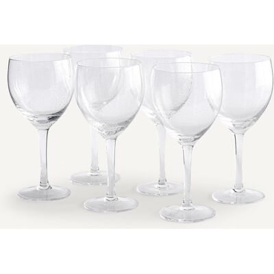 Ensemble de 6 verres à vin rouge Badia - Élégant et Unique Ensemble de 6 verres à vin rouge Badia - Élégant et Unique