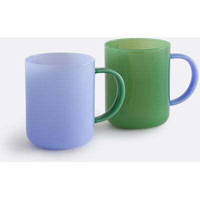 LA REDOUTE INTERIEURS Lot de 2 mugs en verre borosilicate, MICHA LA REDOUTE INTERIEURS Lot de 2 mugs en verre borosilicate, MICHA
