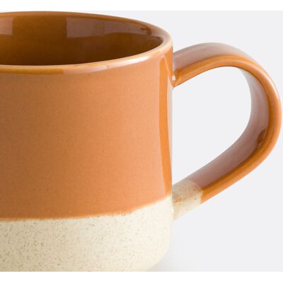LA REDOUTE INTERIEURS Lot de 2 mugs en grès, NILO LA REDOUTE INTERIEURS Lot de 2 mugs en grès, NILO