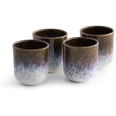 Am.pm Gobelets en gres émaillé Amadora - 4 pièces Am.pm Gobelets en gres émaillé Amadora - 4 pièces