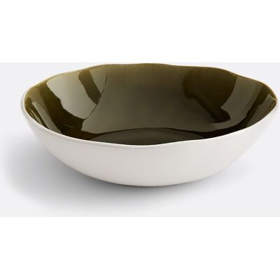 LA REDOUTE INTERIEURS Saladier en grès craquelé, diamètre 27,5 cm, GOGAIN LA REDOUTE INTERIEURS Saladier en grès craquelé, diamètre 27,5 cm, GOGAIN