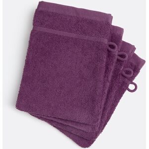 LA REDOUTE INTERIEURS Lot 4 gants de toilette éponge bouclette, Zavara LA REDOUTE INTERIEURS Lot 4 gants de toilette éponge bouclette, Zavara