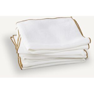 AM.PM Lot de 4 serviettes en chanvre lavé, Helmati AM.PM Lot de 4 serviettes en chanvre lavé, Helmati
