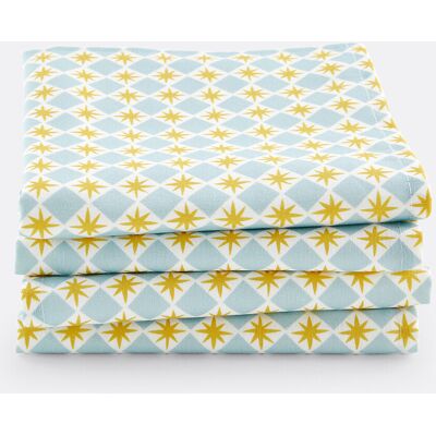La Redoute Interieurs Augusta Serviettes en coton-polyester La Redoute Interieurs Augusta Serviettes en coton-polyester