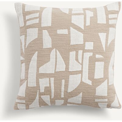 AM.PM Housse de coussin, broderie bouclette, SOLONA AM.PM Housse de coussin, broderie bouclette, SOLONA