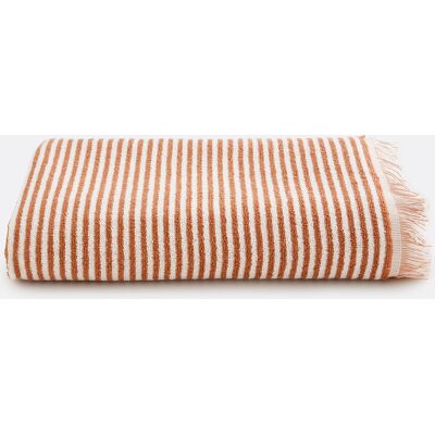 LA REDOUTE INTERIEURS Maxi drap de bain éponge rayée Malo LA REDOUTE INTERIEURS Maxi drap de bain éponge rayée Malo