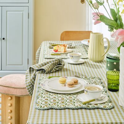 LA REDOUTE INTERIEURS Lot de 2 sets de table réversibles, en coton, SIVALI LA REDOUTE INTERIEURS Lot de 2 sets de table réversibles, en coton, SIVALI