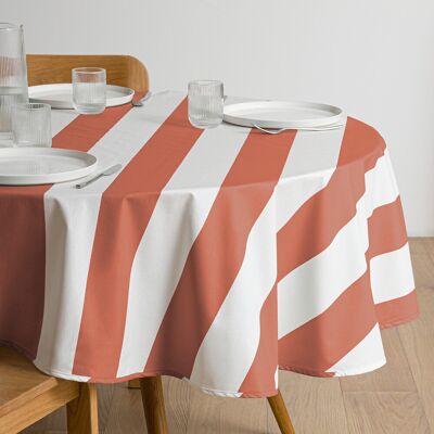 La Redoute Hendaye Nappe ronde en coton - 160cm - Jaune La Redoute Hendaye Nappe ronde en coton - 160cm - Jaune
