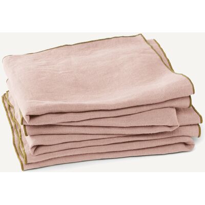 Am.pm Serviettes en chanvre Helmati - Pack de 4 Am.pm Serviettes en chanvre Helmati - Pack de 4
