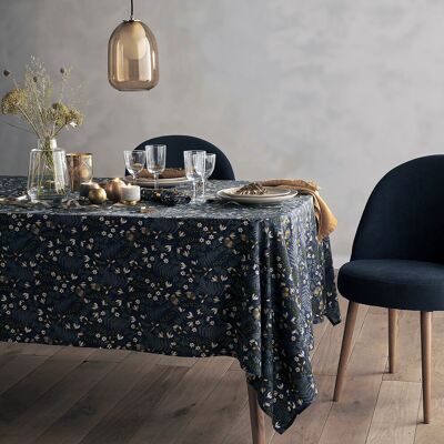 LA REDOUTE INTERIEURS Nappe imprimé floral coton lavé Longina LA REDOUTE INTERIEURS Nappe imprimé floral coton lavé Longina