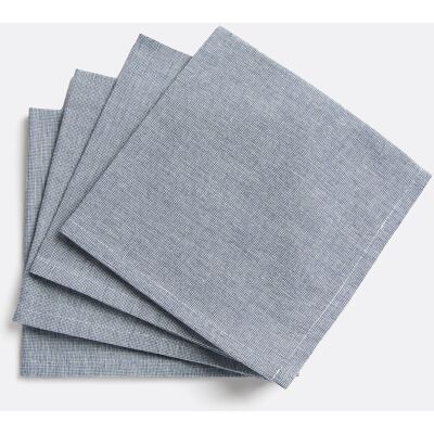 LA REDOUTE INTERIEURS Lot de 4 serviettes de table en coton, Navao LA REDOUTE INTERIEURS Lot de 4 serviettes de table en coton, Navao