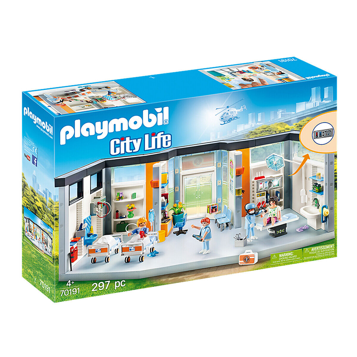 PLAYMOBIL Clinique équipée 70191