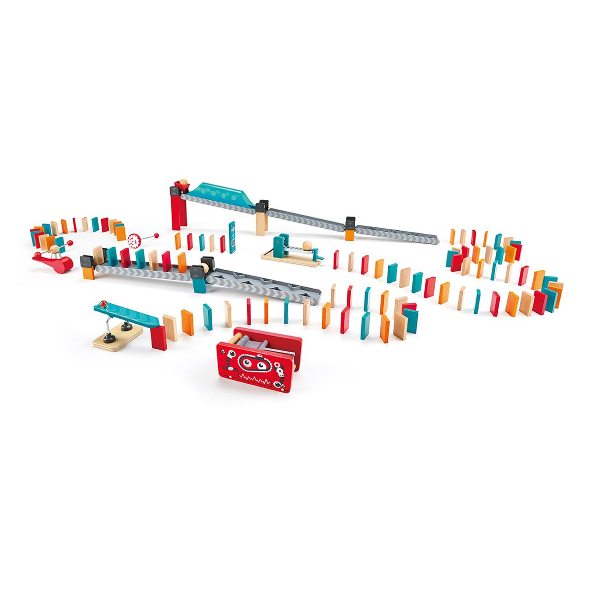 HAPE Circuit de dominos usine robot E1057