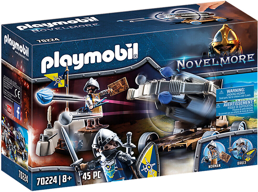 PLAYMOBIL Chevaliers Novelmore et baliste 70224