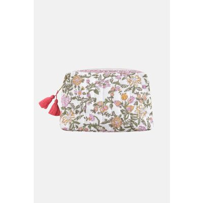 LOUISE MISHA Trousse de toilette toile, imprimé floral TEIKI L LOUISE MISHA Trousse de toilette toile, imprimé floral TEIKI L