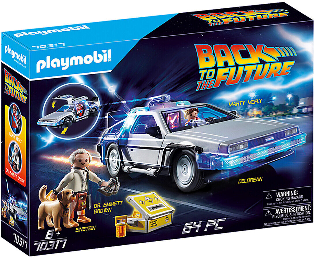 PLAYMOBIL Retour vers le futur DeLorean 70317