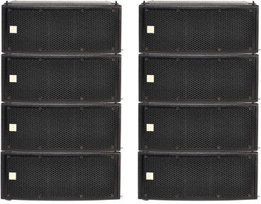 the box pro A 8 LA Line Array Basic Set Black