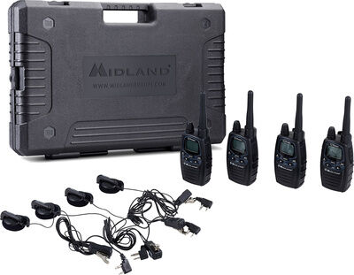 Midland G7 Pro Case Set 4 MKII Black
