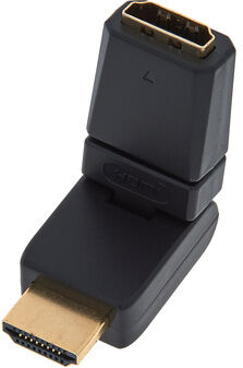 the sssnake HDMI-Adapter A-A-360°drehbar