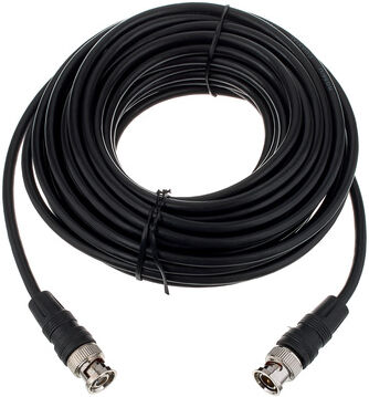 pro snake BNC Cable 75 Ohms 10,0m Black