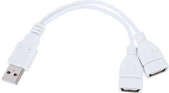 Ape Labs USB 2-Way Splitter white