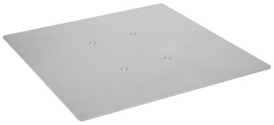 Decotruss Quad Base Plate 500 SI Silver