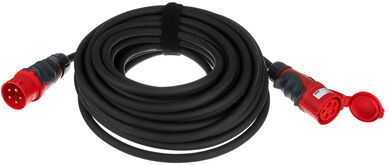 Stairville CEE Cable 32A 6,0mm² 25m Grip Black