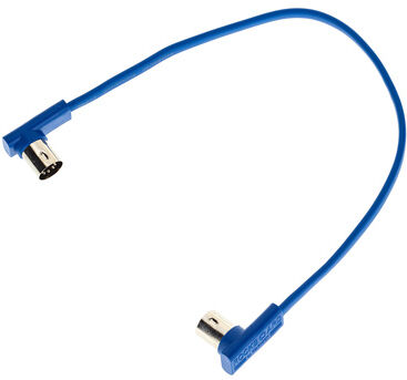 Rockboard MIDI Cable Blue 30 cm Blue