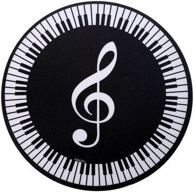 AIM Gifts Mouse Pad Treble Clef/Keyboard