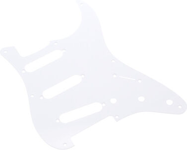 Fender Pickguard White SSS 57 White