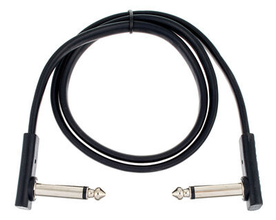 Rockboard Flat Patch Cable Black 60cm Black