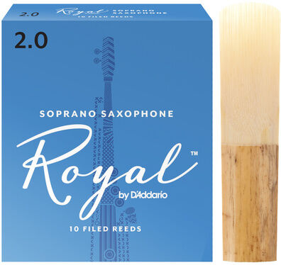 DAddario Woodwinds Royal Soprano Sax 2.0