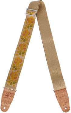 Levys Hemp Vegan Strap 2"" Rosa Y&O Yellow and Orange