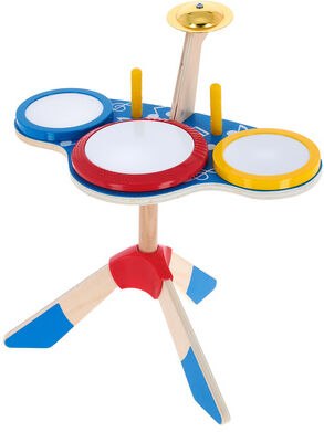 Hape Drum and Cymbal Set Kids