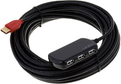 Lindy USB 2.0 Extension Pro Hub 12m