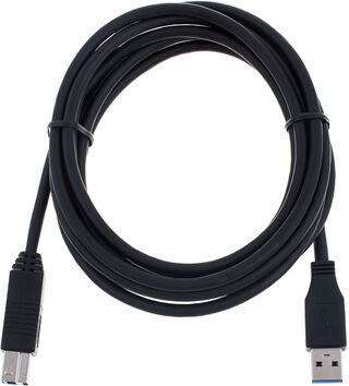 pro snake USB 3.0 Cable 3,0m Black