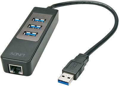 Lindy USB 3.1 Hub & Gigabit Ethernet