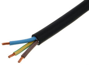 Concab 3x4mm² H07RN Rubber Cable Black