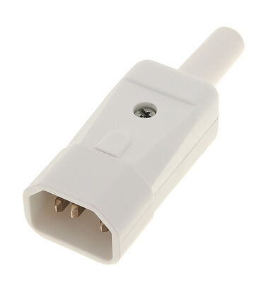 Stairville IECC Male Power Plug WH White
