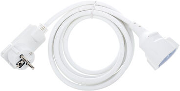 Brennenstuhl Flat Plug Ext. H05VV-F 2m WH White