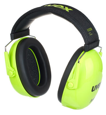 UVEX K Junior Ear Protector lime Green