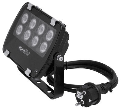 Eurolite LED IP FL 8 green 30° Black