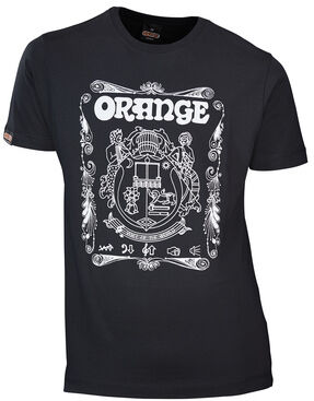 Orange Original T-Shirt Crest M Black