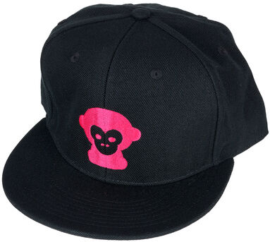 Ape Labs Baseball Cap Black with magenta logo