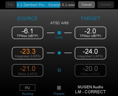 Nugen Audio LM-Correct 2 UG LM-Correct