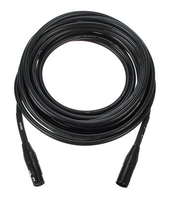Fender Prof Microphone Cable 7 5m Black
