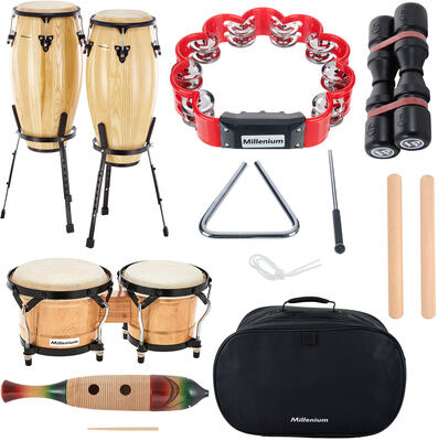 1stClassRock Percussion Starter Set Natural